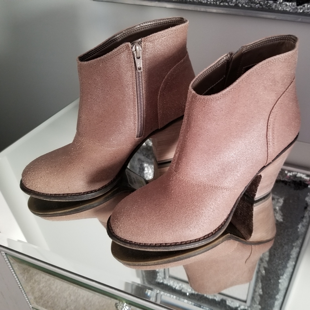 Jessica Simpson Leather Booties